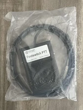 Expert Electronics Footswitch PTT - Compact Push to Talk w/ Integrated 2m Cable
