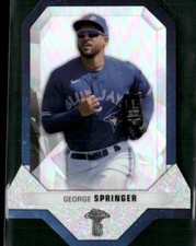 George Springer 2021 Topps Chrome Ben Baller Diamond Die Cuts #BD-9