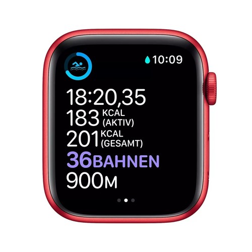 NEU. Apple WATCH Series 6 40mm GPS Aluminiumgehäuse, LTE & Cellular, Rot - Zdjęcie 3 z 5