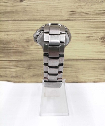 Casio Uhr Solar Herren schwarzes Zifferblatt rund OCW-T1000 gebraucht aus Japan - Bild 11 von 11