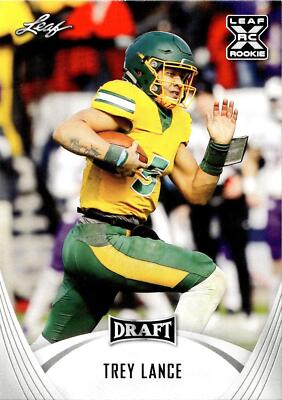 2021 Leaf Draft #04 Trey Lance