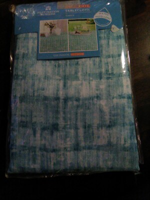 Summer Indoor Outdoor Essen 70'' Rd Fabric Tablecloth Umbrella Hole Beach Summer