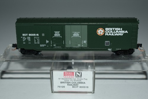 Coche de carga doble puerta 50' British Columbia MTL 75120 escala N 800516 C20332 | Zustand: Used