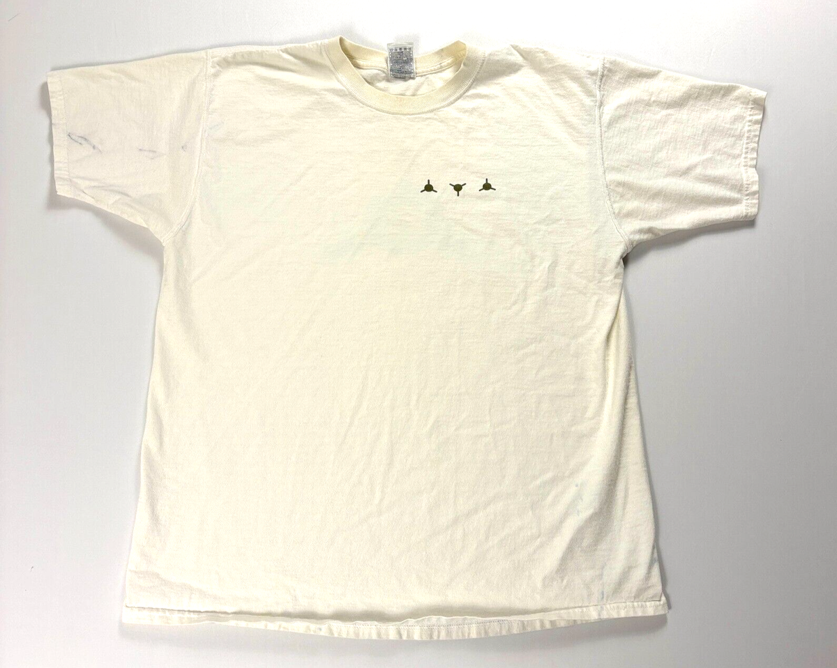 Vintage MTV Promo T Shirt Ivory Sz XL Fruit Of The Loom Lofteez 