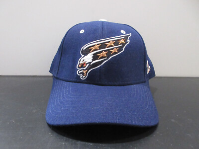 Washington Capitals Hat Cap Fitted Boys 3/4 Blue NHL Hockey Kids