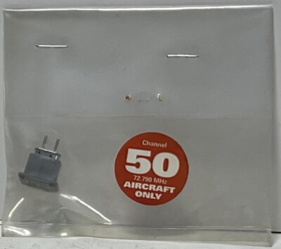 JR RX  Receiver FM Crystal Channel 50 72.790 Aircraft Only