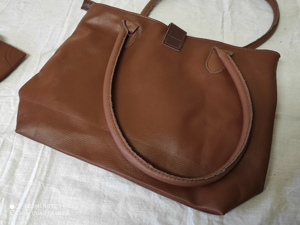 Sac à Main Daniel Hechter Marron - 30x21 Cm - Avec Porte-monnaie - Occasion Pratique