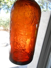 *RARE* Owens-Illinois 1-Quart Four Roses Whiskey Bottle Charleston W.V.