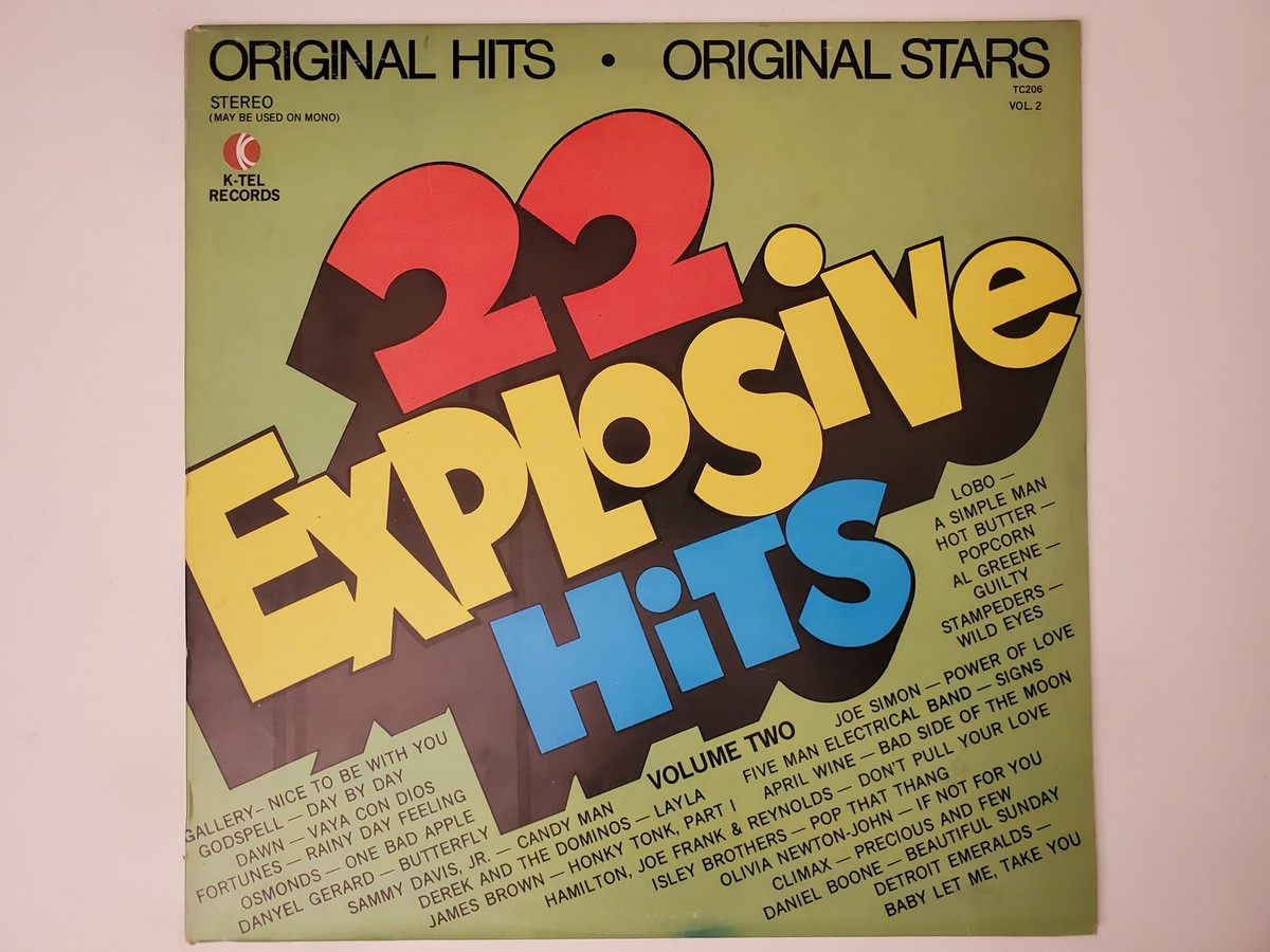 Various Artists - 22 Explosive Hits (Vinyl Record LP) | eBay