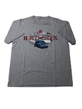 Boston Red Sox MLB Genuine Merchandise Gray Shirt Men's Sz Large 2009 Baseball