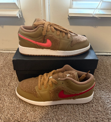 Jordan 1 Low Utility Teddy Bear (GS) DO22333-264