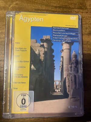 Neue DVD Reiseführer Ägypten Sprachführer Reise Bonusmaterial NEU/OBP