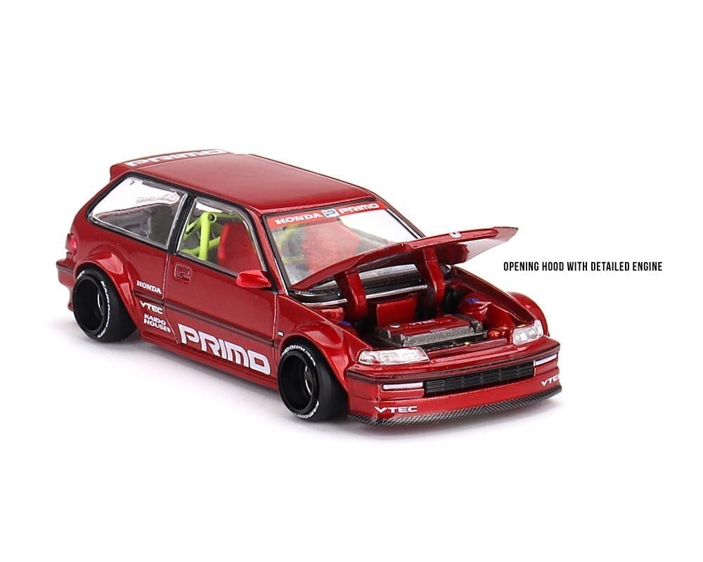 ミニカー KAIDO HOUSE LTDEDN HONDA CIVIC EFKANJO 1 KAIDO☆HOUSE x MINI GT 1/64 Honda Civic (EF) Kaido Works V2