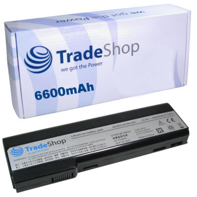 Trade-Shop Premium Laptop Akku 6600mAh für HP ProBook 6470b 6475b 6570b