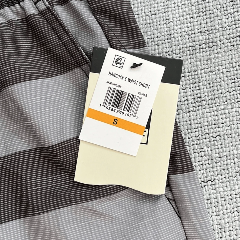 Bañador Reef Para Hombre Talla Pequeña Hancock E Cintura Bandera Negro Gris Traje de Baño Pantalones Cortos Foto 3 de 4