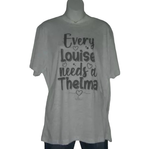 Every Thelma Needs A Louise T-Shirt - Retro Best Friends Langarmshirt Damen