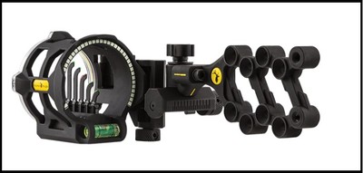 Trophy Ridge Peak Sight 5 Pin .019'' Black Right Hand