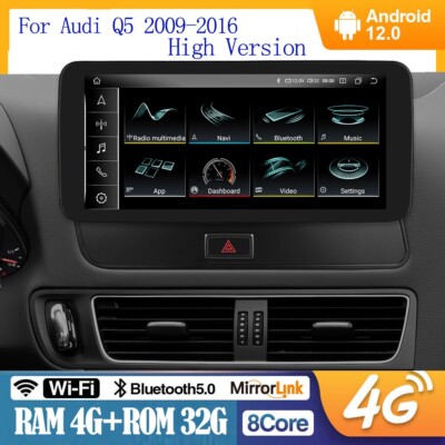 Android 13 For Audi Q5 2009-2016 Radio Multimedia Stereo Screen GPS Carplay DSP