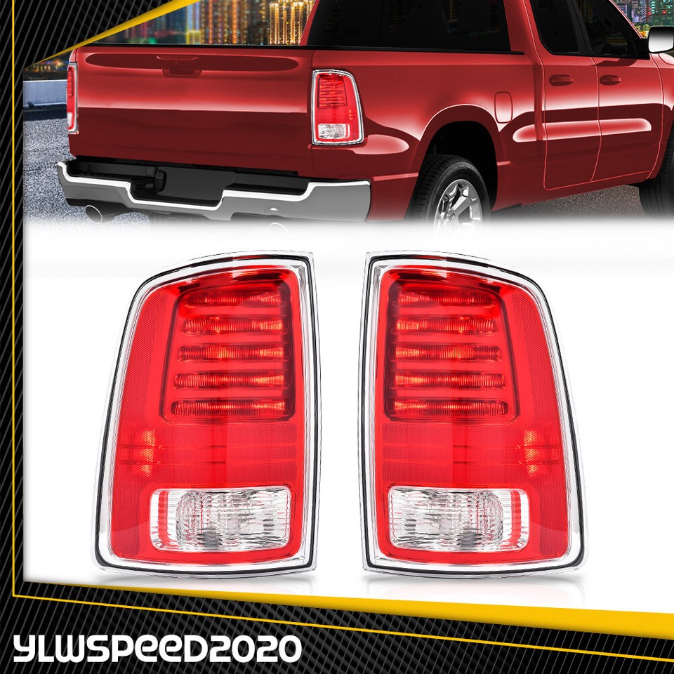 Pair LED Tail Lights Lamp Fits 2013-2018 Ram 1500 2500 3500 Driver & Passenger - Foto 7