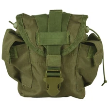 NEW Military Style Tactical Survival MOLLE 1 qt Canteen Cover Pouch OD GREEN OLV