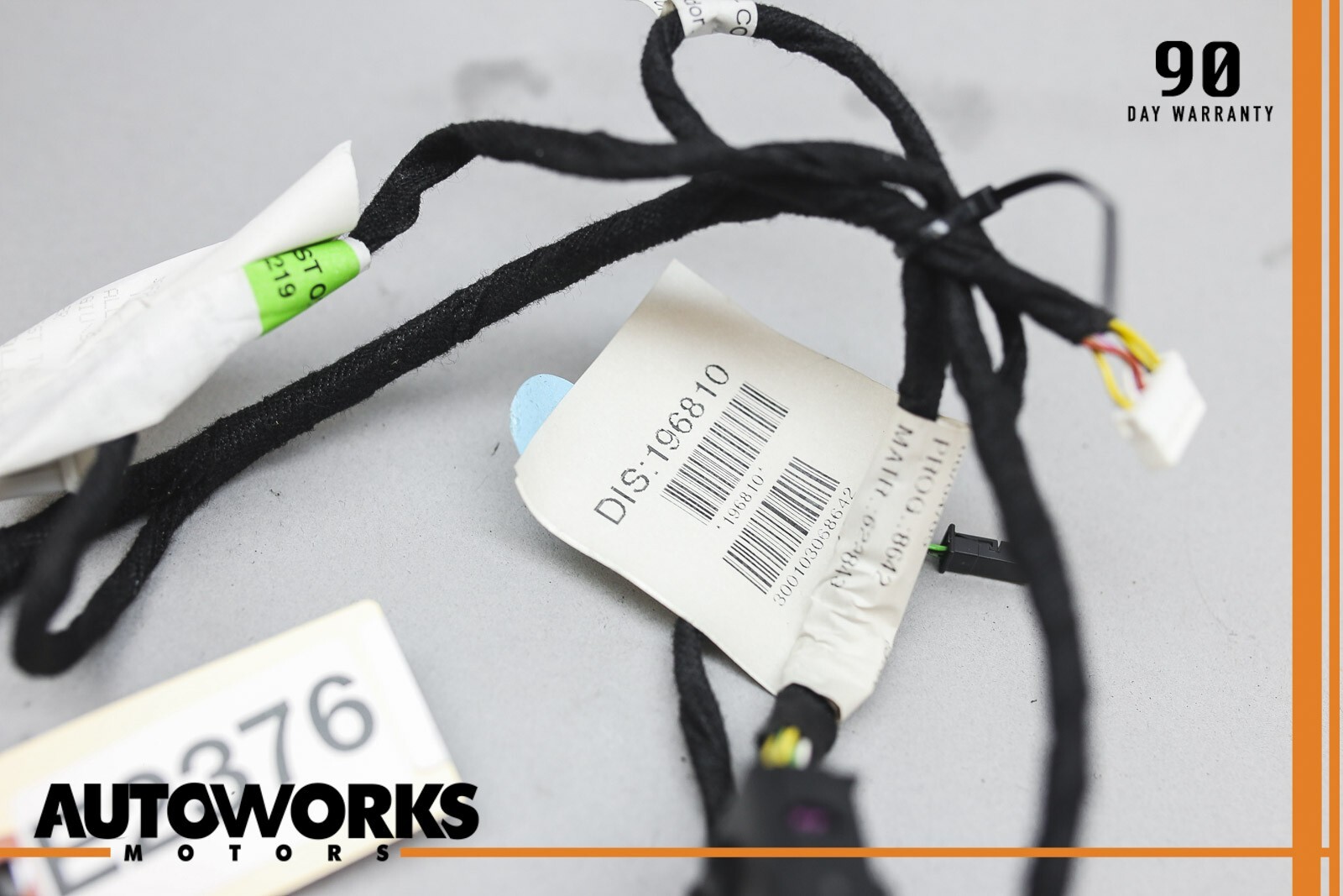 03-13 Maserati Quattroporte M139 Rear Left Side Door Wire Wiring Harness OEM