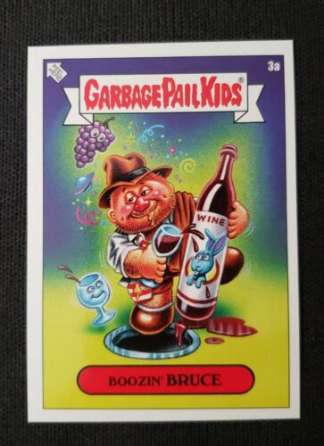 BOOZIN' BRUCE Valentine's Day Is Gross 2019 Garbage Pail Kids Valentine 3a GPK  - Picture 1 of 7