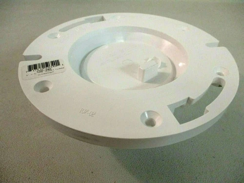Jones Stephens C50- 340 3" x 4" PVC Closet Flange with Knockout = - Picture 1 of 7