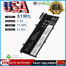 Genuine L18M3P73 Battery For Lenovo ThinkPad T490 T495 P43S SB10K97646 02DL007