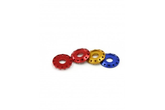 Entretoises M6 aluminium DRC D58-57-224 pour ajuster carénage moto