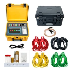 Turns Ratio and Transformer Winding Resistance Tester TTR Winding Meter 2 in 1