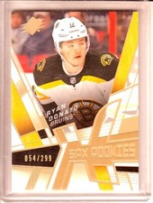 2018-19 SPx '08-09 Retro Rookies #08DO Ryan Donato RC /299 - Boston Bruins