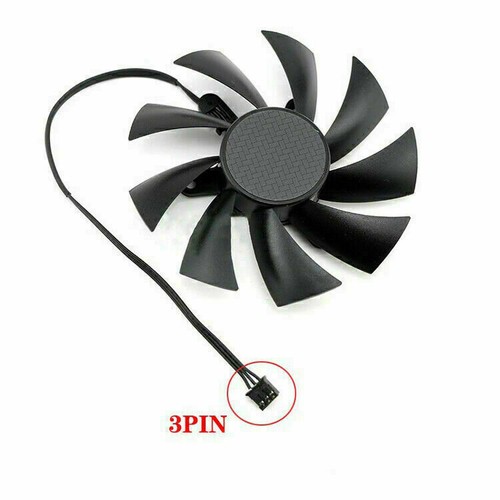 Lüfter für GIGABYTE GTX1660ti 1660 1650 SUPER Mini ITX OC Grafikkarte Cooler Fan - Afbeelding 5 van 6