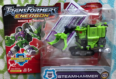 Transformers Energon Steamhammer Moc 2005 Original 100% Comp.