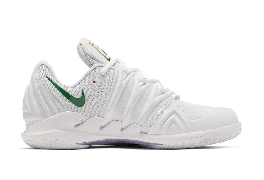 Nike MEN&#039;S Air Zoom x Kyrie V 5 TENNIS Clover Metallic Gold 11 NEW | eBay