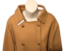 Hanna Nikole Women's Plus Sz 24w Dress Coat With Belt Double Breasted Pea Coat