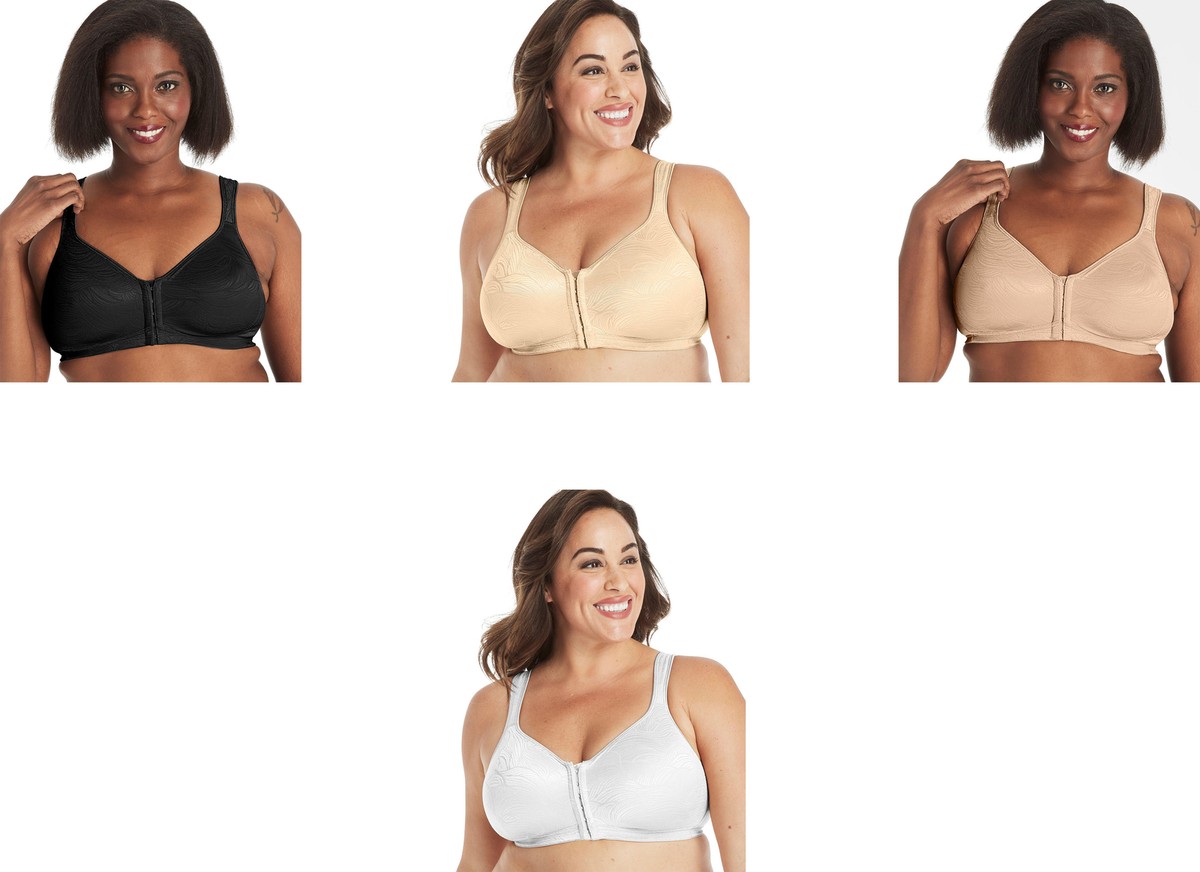 Playtex Women's 18 Hour Posture Boost Front Close Wireless Bra | eBay