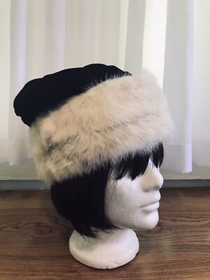 Vintage Miss Alice Mink Fur Hat s-l400.jpg main image 3