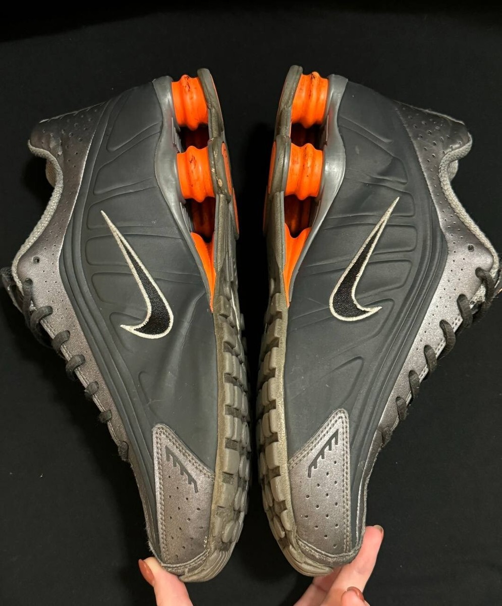 Nike Shox R4 Anthracite Total Orange 2020 Running Shoes Nike Shox R4 Anthracite Total Orange 2020 Running Shoes