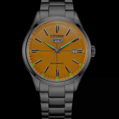 Citizen C7 Yellow Dial Men's Automatic Watch (NH8391-51Z) for sale
