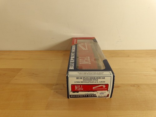HO Branchline Blueprint 117052 M & St. L 50' Caja Coche Enchufe Puerta 2013 | Zustand: New