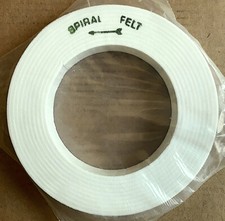 Spiral Felt Polish Wheel for Glass Machine D185 Bore 115mm Thickness 25mm