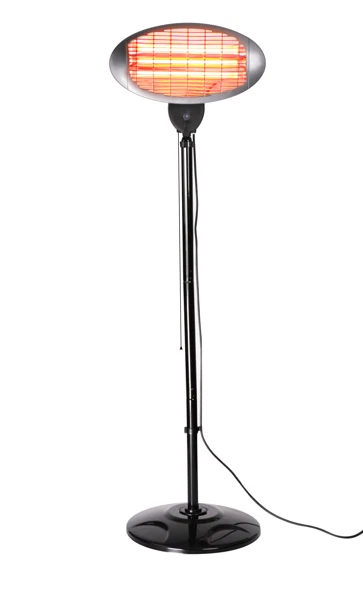 Freestanding Electric Patio Heater Outdoor Garden Heating Halogen 2kW  Heatlab | eBay
