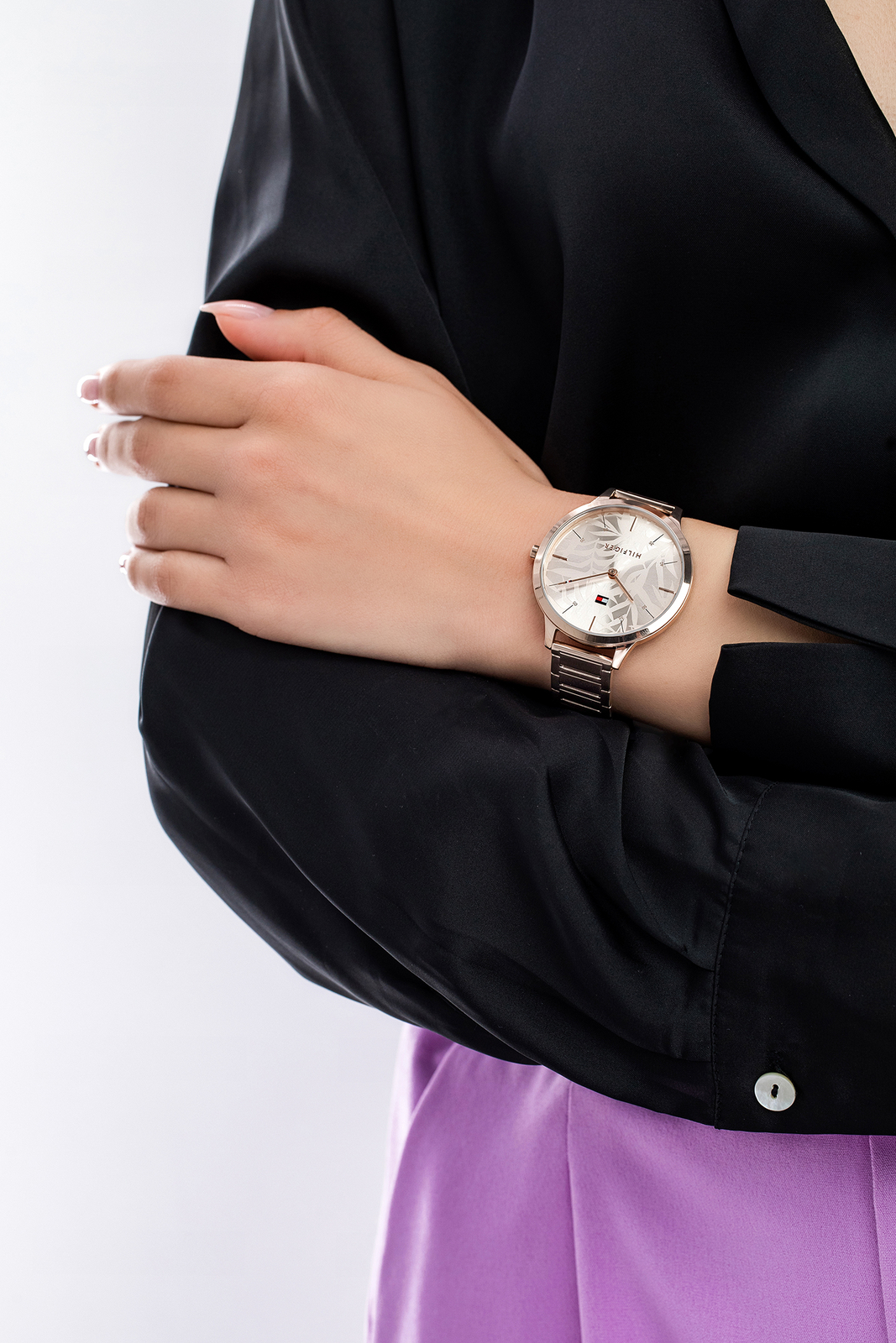 Tommy Hilfiger Rose Gold Womens Analogue Watch Samantha 1782497 | eBay
