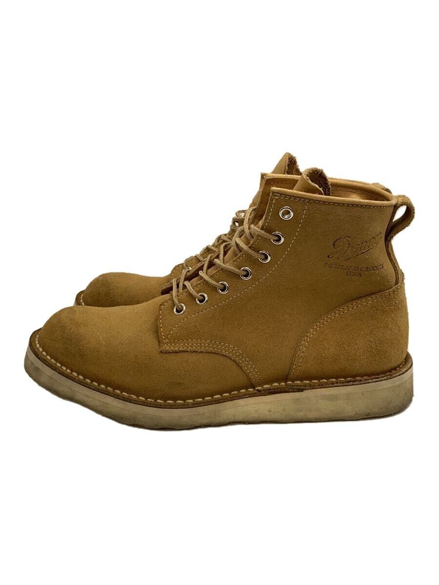Danner Boots Shoes D910012 Suede Beige Men's Lace Up Size: US8