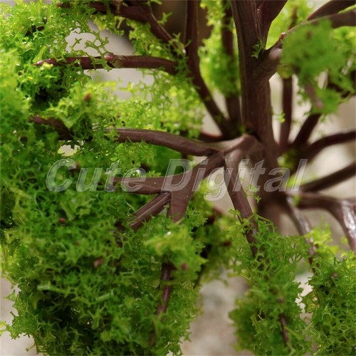 10pcs Banyan Trees Model Train Garden Park Wargame Scenery Layout Diorama 12cm - Picture 7 of 8