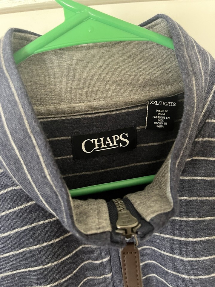 Chaps Vintage Knit Quarter Zip Sweater a nice,... - Depop