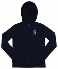 Outerstuff MLB Youth/Kids Seattle Mariners Performance Full Zip Hoodie