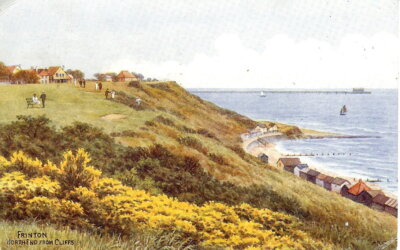 Frinton, North End von Cliffs - veröffentlicht 1958 - J Salmon, Sevenoaks - A R Quinton
