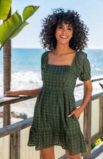 La Blanca Resort Ware Olive Bathing Suit Coverup New w/ Tags