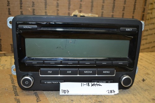 11-14 Volkswagen Jetta CD Player Stereo 